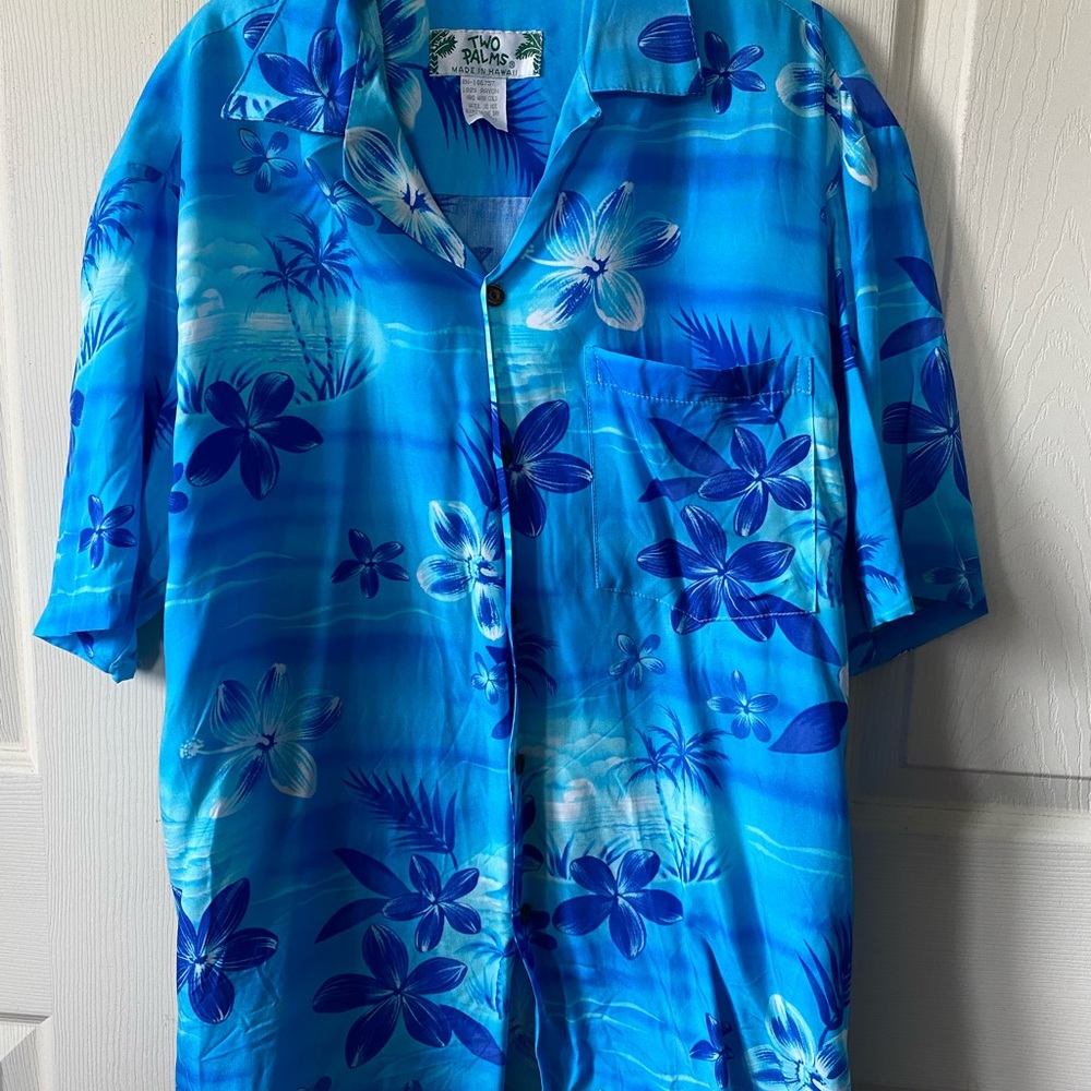 Men’s Two Palms Shirt (from Hawaii) NWT